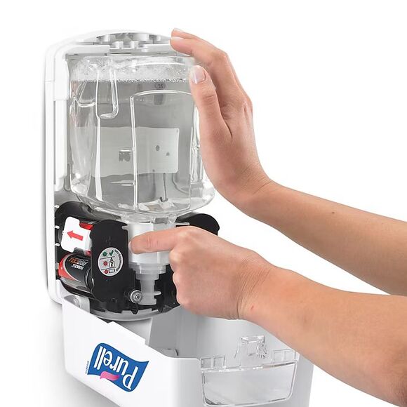 Purell Hand Sanitizer Dispenser LTX-12 new with batteries Touch Free - Picture 3 of 4